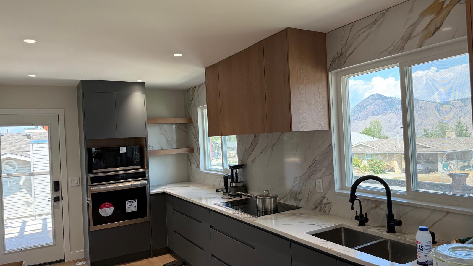 Kitchen renovation detail
